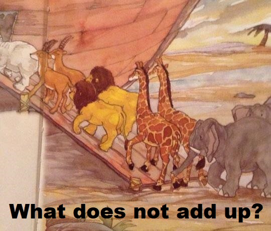 Noah and his lions werkt niet